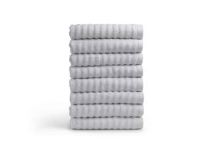 8 witte handdoeken (50 x 100 cm)